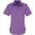 Premier Popeline blouse met korte mouwen / Gewoon werkoverhemd (Rijke Violet)