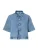 PIECES Blouse ‘PCSky’  blauw denim