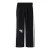 NAME IT KIDS gestreepte joggingbroek met tekst en borduursels – zwart