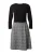 ABOUT YOU Jurk ‘Giulia’  grijs / zwart