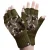 Heren Warm 3.2 TOG Fleece Gevoerde Winter Thermo Vingerloze Handschoenen in Khaki & Marineblauw