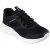 Skechers Hotmelt-sportschoenen met vetersluiting van mesh voor dames (Zwart, Wit)