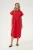 Jurk Oversize fit Fiery Red