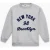 Sweatshirt met ronde hals en tekstprint