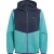Craghoppers Dames/Dames Telesto Fleecejack met capuchon (Antraciet/Geglazuurd Aqua)