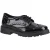 Hush Puppies Schoolschoenen in lakleer voor meisjes (Zwart)