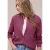 Street One Dames Mousseline overhemd blouse in Roze