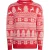 Mo Kersttrui Heren rood wit