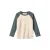 Wheat longsleeve – donkergroen/beige