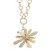 Halsketting Bloem pave’ met Swarovski-kristallen