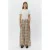 Sofie Schnoor wide leg high waist geruite broek grijsbruin