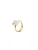 Heideman Ring ‘Lenya’  goud / parelwit