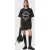 AllSaints Drip Scatter Dress Washed Black