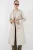 Dubbelbreasted Lange Trenchcoat