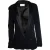 Ba&sh, zwarte blazer met glanzende revers