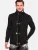 CIPO & BAXX Gebreid vest  antraciet