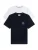 TOMMY HILFIGER Shirt  navy / wit