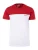 SPITZBUB Shirt ‘Half Sports’  rood / wit
