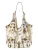 Curuba Shopper ‘Hamiltion’  beige / donkerbruin / kiwi / pastelrood
