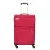 D&N Trolley ‘Travel Line 6704’  pink / zwart / zilver
