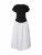 VERO MODA Jurk ‘VMFAITH’  zwart / wit
