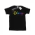 Disney Dames/Dames Kleur Logo Katoenen Vriend T-shirt (Zwart)