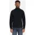 No Excess Pullover Half Zip Cable Knit Black