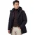 Save the Duck parka jas zwart effen capuchon
