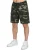 Enzo | Heren camo cargo shorts