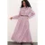 Gestippelde Maxi Shirtjurk