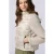 Oltre Lightweight Combined Boxy Down Jacket Beige