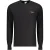 Accademia Militare Zwarte Katoenen Heren Sweater