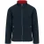 Regatta Heren Ascender Effen Dubbellaags Soft Shell Jas (Marine/Klassiek Rood)