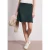 Knielange rok in wikkel-look