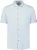 No Excess Overhemd Melange Jersey Blauw heren