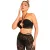 Missy Empire Dames/Dames Kanten Gewaad Top (Zwart)