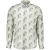 Eton Geometric print linen shirt lange mouw overhemden 100014843