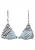 SUNSEEKER Bikinitop  lichtblauw / zwart / wit