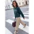 Mid Waist Wide Leg Broek – Casual Fit