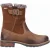Cotswold Kemerton Leren Dames Tan Winter Middelhoge Laarzen