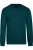 TRIGEMA Sweatshirt ronde halsgroen, Effen