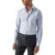 Eton overhemd lichtblauw effen semi-wide spread boord