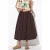 Hoge Taille A-Lijn Midi Rok