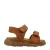 Develab leren sandalen cognac