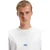 Hugo Heren T-shirt met korte mouwen en Nieros-logo, regular fit (Wit)