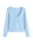 Next Shirt  hemelsblauw / wit