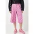 Capribroek met hoge taille en stippenpatroon