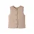 LIL’ ATELIER MINI gilet met backprint lichtbruin