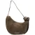 Shabbies Amsterdam suede schoudertas Platamini Studs taupe