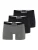 BOSS Boxershorts  donkerblauw / grijs / zwart / wit